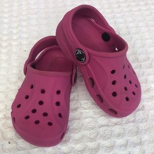 Crocs all weather slip on’s